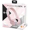meliconi 497457 metal rose stereo headphones extra photo 3 meliconi 497457 metal rose stereo headphones extra photo 3