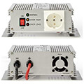 nedis pims600w12 power inverter modified sine wave 12 vdc 230 v ac 600w 1x schuko output extra photo 2