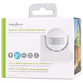 nedis piroo20wt motion detector outdoor time and ambient light settings 3 wire installation extra photo 1