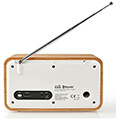 nedis rdin2000wt internet radio table design bluetooth wi fi dab fm internet 24 7w extra photo 1