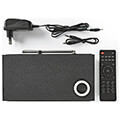 nedis rdin3000bk internet radio 18 w fm bluetooth remote control black extra photo 2