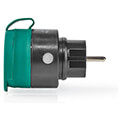 nedis rfpo110fbk rf smart plug outdoor ip44 on off schuko type f 2300 w extra photo 1