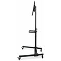 nedis tvsm5100bk tv floor stand 32 55 maximum supported screen weight 35kg steel black extra photo 1