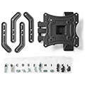 nedis tvwm1530bk full motion tv wall mount 23 55 max 30 kg 3 pivot points extra photo 1