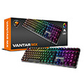 pliktrologio cougar vantar mx low profile mechanical gaming blue switch extra photo 5