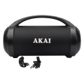 akai abts 21h portable bluetooth 50 tws speaker with led usb fm aux extra photo 2