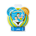 jvc ha kd5 yellow kid headphones extra photo 1