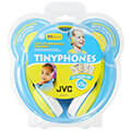 jvc ha kd7 yellow blue kid headphones extra photo 1