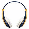 jvc ha kd10w kid headphones blue yellow bluetooth wireless extra photo 1
