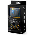 savio cl 148 hdmi m v21 3m 8k angular copper blue black gold plated ethernet 3d extra photo 1