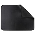 mousepad nod fresh black leather 350x270x3mm extra photo 1