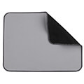 mousepad nod fresh grey leather 350x270x3mm extra photo 2