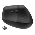 logitech 910 006494 lift vertical ergonomic wireless mouse for business graphite extra photo 3