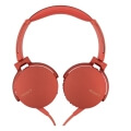 sony mdr xb550apr extra bass headphones red extra photo 1