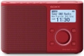 sony xdr s61dr portable dab dab radio red extra photo 1