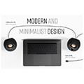 creative pebble v3 minimalistic 20 usb c desktop speakers black extra photo 1