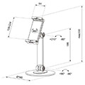 neomountsby newstar ds15 540bl1 tablet stand extra photo 9
