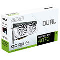 vga asus nvidia geforce rtx 4070 dual oc 12gb gddr6x white retail extra photo 11
