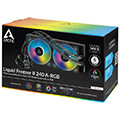 arcticliquid freezer ii 240 a rgb black extra photo 2