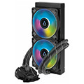 arcticliquid freezer ii 240 a rgb black extra photo 4