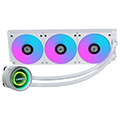 lian li galahad ii trinity 360 white aio gpu liquid cooler with argb fans extra photo 2