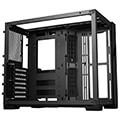 case lian li pc o11 dynamic mini black steel tempered glass extra photo 3