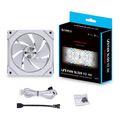 lian li uni fan sl 120 v2 reverse blade sl120v2 white argb pwm case fan 1pcs no controller extra photo 4