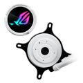asus rog strix lc iii 240 argb cooling system white edition extra photo 2