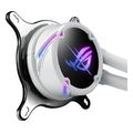 asus rog strix lc ii 240 argb processor all in one liquid cooler 12 cm white edition extra photo 2