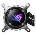 asus rog strix lc ii 360 processor liquid cooling kit 12 cm black extra photo 3