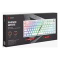 savio wireless mechanical keyboard phenix white outemu red us layout extra photo 4