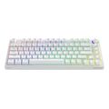 savio wireless mechanical keyboard phenix white yellow us layout extra photo 3