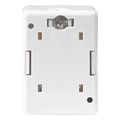 logilink np0096 cat6a wall outlet 1x rj45 shielded pure white extra photo 4