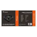 force fan pc cooling 120mm black extra photo 2