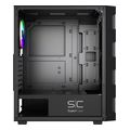 case supercase ps195 10 m atx gaming case extra photo 9