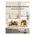 arzopa metal digital picture frame gold 14 extra photo 2