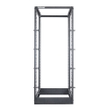 intellinet 714242 19 26u 600x1000mm 4 post open frame rack flat packed black extra photo 1