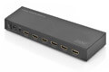 digitus ds 43303 4k hdmi splitter 8 port 4k 2k uhd 30hz full 3d hdmi metal housing black extra photo 2