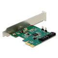 delock 90393 2 port sata pci express card with raid extra photo 2