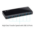 tp link uh720 7 ports usb30 hub with 2 power charge ports 24a extra photo 1