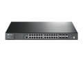 tp link t3700g 28tq jetstream 28 port gigabit stackable l3 managed switch extra photo 1