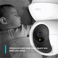 tp link tapo c200 pan tilt home security wi fi full hd 1080p camera extra photo 3