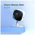 tp link tapo c110 3mp 1296p home security wi fi camera extra photo 2