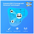 tp link archer ax20 ax1800 wi fi 6 router extra photo 4