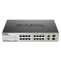 d link des 1018mp 18 port 10 100 unmanaged poe switch including 2 1000base t sfp combo ports extra photo 1