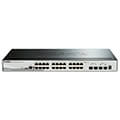 d link dgs 1510 28x 28 port gigabit stackable smart managed switch including 4 10g sfp smart fans extra photo 1