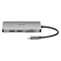 d link dub m810 8 in 1 usb c hub with hdmi ethernet card reader power delivery extra photo 1