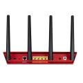 asus rt ac87u wireless ac2400 dual band gigabit router red extra photo 1