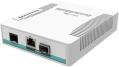 mikrotik crs106 1c 5s cloud router switch with 1x combo port 5x sfp cages desktop case extra photo 1