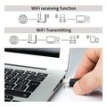 qoltec wireless mini bluetooth v40 usb with wifi adapter extra photo 2